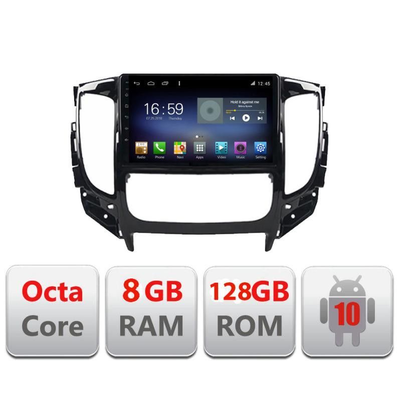 Navigatie Mitsubishi L200 2014-2020 F-1094 Octa Core cu Android Radio Bluetooth Internet GPS WIFI DSP 8+128GB 4G v1