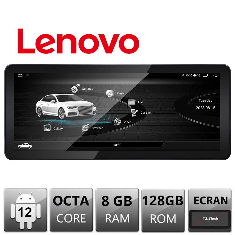 Navigatie Audi A4 B8 8+128 Pro 4G Lenovo Brillante