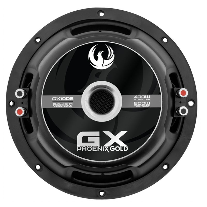 Subwoofer pasiv fara incinta Phoenix Gold GX10D2, 400 watts rms, 2 x 2 ohm