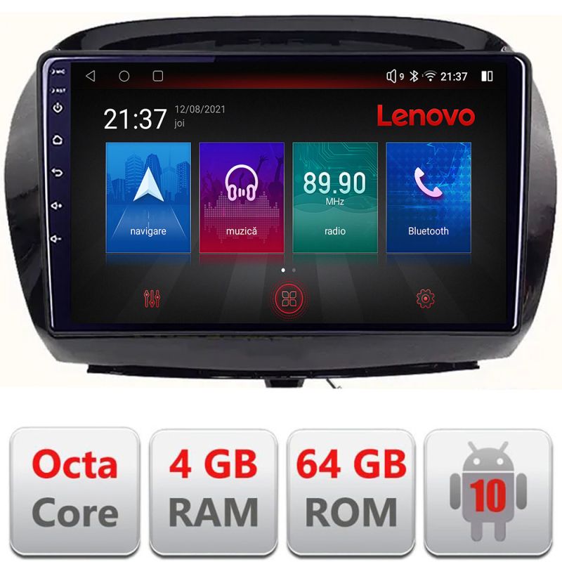 Navigatie dedicata Lenovo Honda FR-V 2004-2009 Android radio gps internet Octa Core 4+64 LTE KIT-fr-v+EDT-E509-PRO