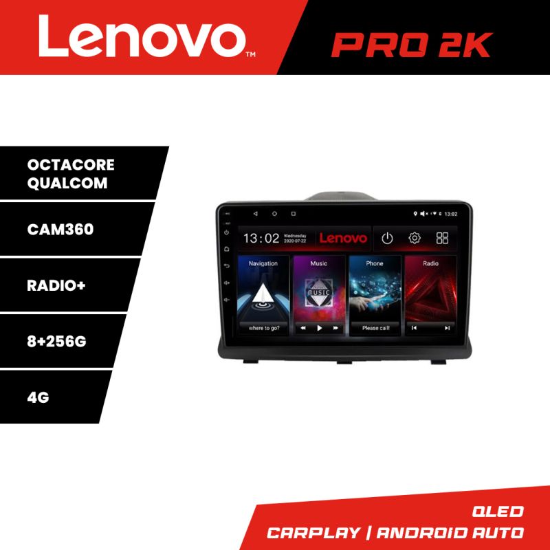 Navigatie Opel Antara Lenovo Kit-019 8 core QLED 2K 8+256 360 Android Waze USB Navigatie Internet Youtube Radio