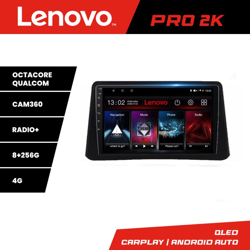 Navigatie Opel Mokka 2012-2016 Lenovo Kit-MOKKA1 8 core QLED 2K 8+256 360 Android Waze USB Navigatie Internet Youtube Radio v1