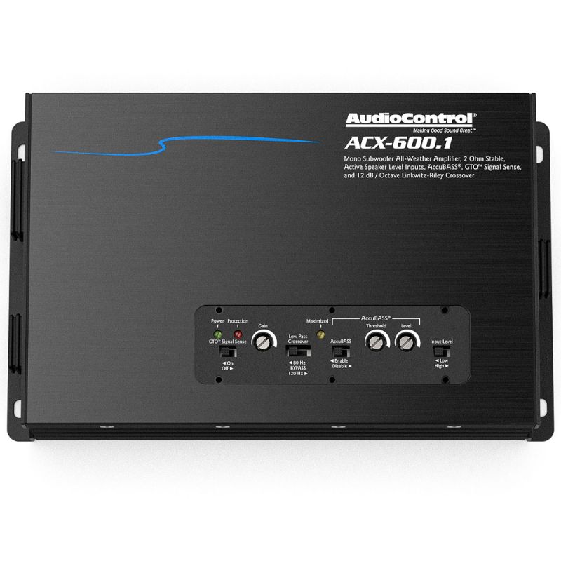 Amplificator Marin Audiocontrol ACX-600.1, 1 x 600 watts, in 2 sau 4 ohm, clasa D, 1 canal