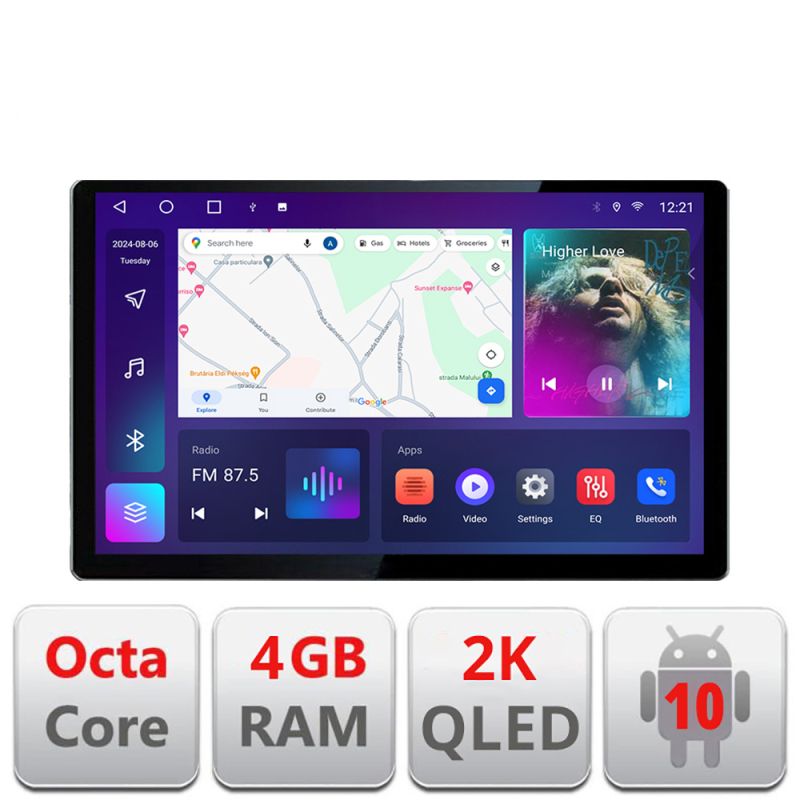 Navigatie dedicata Audi A3 8P Quad Core N-049 Edonav ecran 13