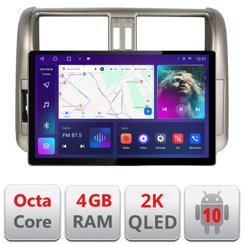 Navigatie dedicata Toyota Prado 2010-2013 N-347 Edonav ecran 13