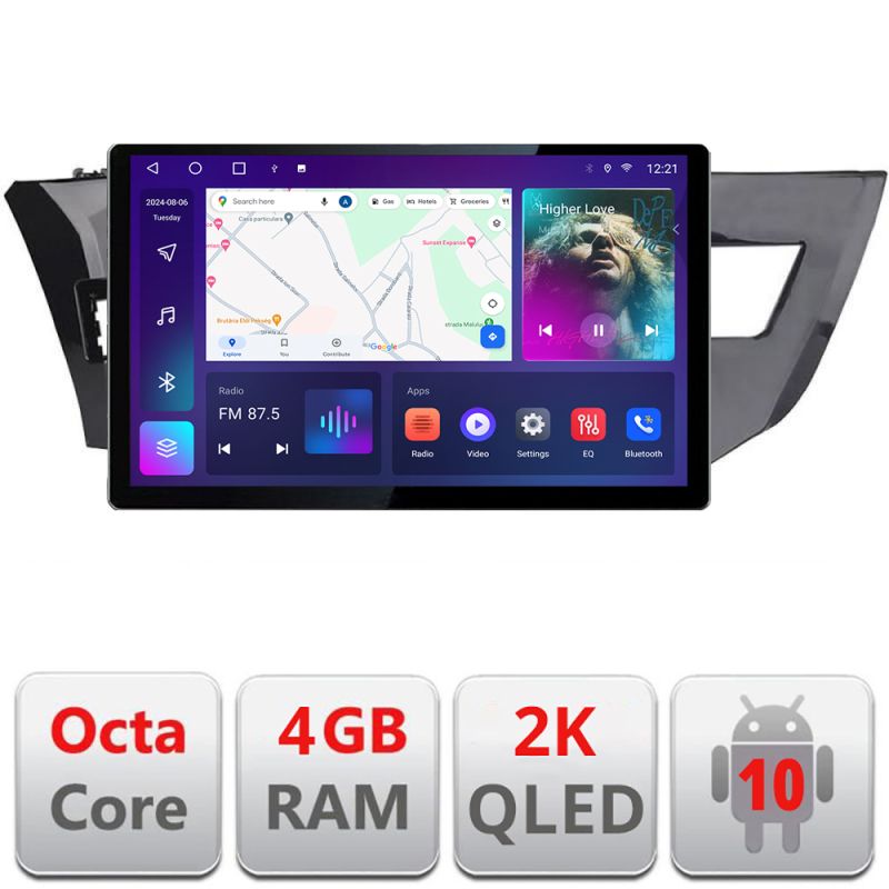 Navigatie dedicata Toyota Corolla 2013-2017 N-470 Edonav ecran 13