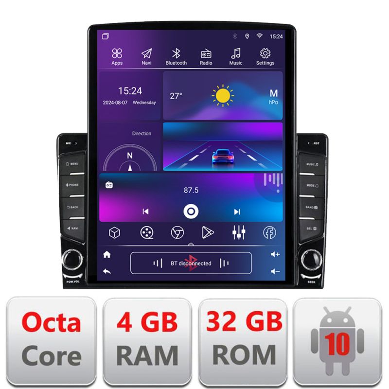 Navigatie Renault Trafic 2008-2012 Octa Core ecran tip TESLA 9.7