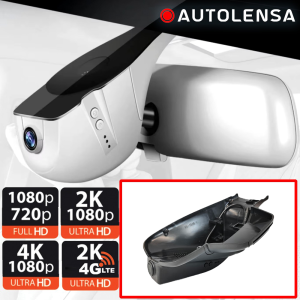 Cameră DVR Jeep Compass 2021-24, cameră față 1080p Autolensa, Model 24/7  Negru JEEP11