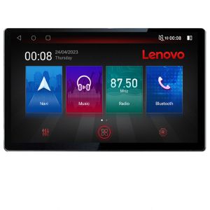 Navigatie Peugeot Bipper, Citroen Nemo, Fiat Qubo 2008-2017 Lenovo PRO 4+64 13 inch 2K android 4G DSP gps internet  Kit-bipper