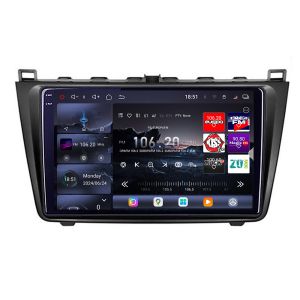 Navigatie Mazda 6 2007-2011 Edotec Kit-012 8 core QLED 2K 16+512 360 Android Waze USB Navigatie Internet Youtube Radio