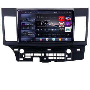 Navigatie Mitsubishi Lancer 2007-2016 Edotec Kit-037 8 core QLED 2K 16+512 360 Android Waze USB Navigatie Internet Youtube Radio