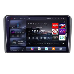 Navigatie Audi A3 8P 2003-2011  Edotec Kit-049 8 core QLED 2K 16+512 360 Android Waze USB Navigatie Internet Youtube Radio