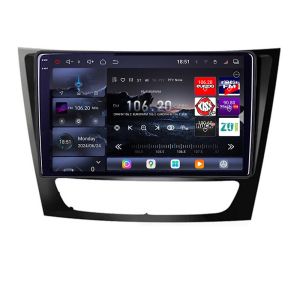 Navigatie Mercedes W211 W219 2002-2010 Edotec Kit-090 8 core QLED 2K 16+512 360 Android Waze USB Navigatie Internet Youtube Radio