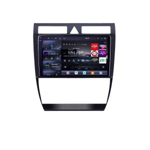 Navigatie Audi A6 C5 1997-2004  Edotec Kit-102 8 core QLED 2K 16+512 360 Android Waze USB Navigatie Internet Youtube Radio