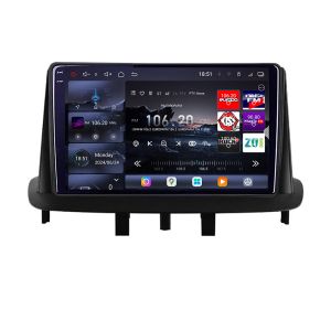 Navigatie Renault Megane 3 2010-2016 Edotec Kit-145 8 core QLED 2K 16+512 360 Android Waze USB Navigatie Internet Youtube Radio