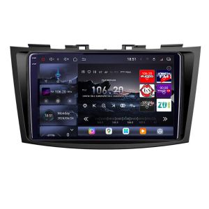 Navigatie Suzuki Swift 2010-2017 Edotec Kit-179 8 core QLED 2K 16+512 360 Android Waze USB Navigatie Internet Youtube Radio