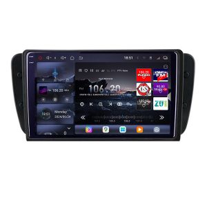 Navigatie Seat Ibiza 2008-2014 Edotec Kit-246 8 core QLED 2K 16+512 360 Android Waze USB Navigatie Internet Youtube Radio