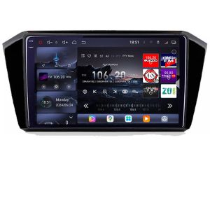 Navigatie VW Passat 2015- Edotec Kit-518 8 core QLED 2K 16+512 360 Android Waze USB Navigatie Internet Youtube Radio