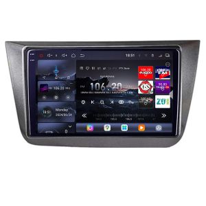 Navigatie Seat Altea 2005-2014 Android radio gps internet 8 core QLED 2K 16+512 360 Edotec