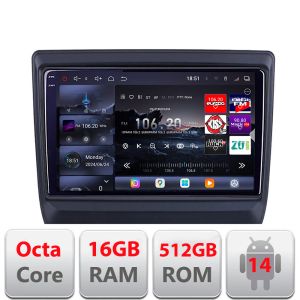 Navigatie Isuzu DMAX 2020- Edotec Kit-DMAX20 8 core QLED 2K 16+512 360 Android Waze USB Navigatie Internet Youtube Radio