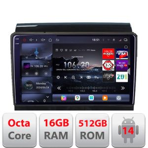 Navigatie Fiat Ducato Citroen Jumper Peugeot Expert 2006-2018 variante cu radio cd sau navigatie de fabrica Android 16+512 Edotec