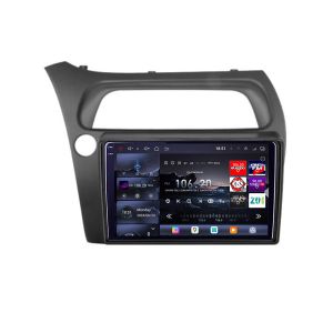 Navigatie Honda Civic Hatchback 2006-2012 Edotec Kit-hatchback 8 core QLED 2K 16+512 360 Android Waze USB Navigatie Internet Youtube Radio