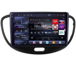 Navigatie Hyundai I10 2007-2013 Android radio gps internet 8 core QLED 2K 16+512 360 Edotec