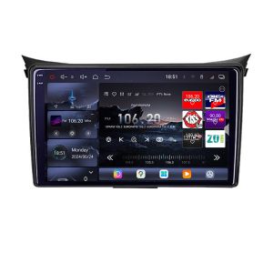 Navigatie Hyundai I30 2011-2016 8 core QLED 2K 16+512 360 Android Waze USB Navigatie Internet Youtube Radio Edotec