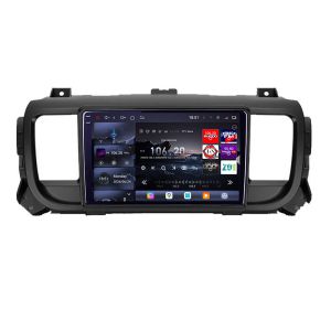 Navigatie Citroen Jumpy Toyota Proace Peugeot Traveller 2017-2022 Edotec Kit-jumpy16 8 core QLED 2K 16+512 360 Android Waze USB Navigatie Internet Youtube