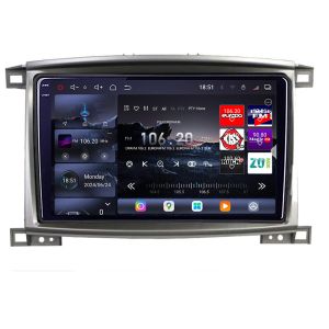 Navigatie Toyota Land Cruiser L100 2002-2008 Edotec Kit-L100 8 core QLED 2K 16+512 360 Android Waze USB Navigatie Internet Youtube Radio v1