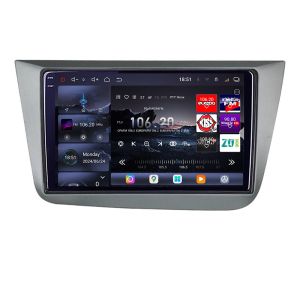 Navigatie Seat Leon 2005-2012 Edotec Kit-leon05 8 core QLED 2K 16+512 360 Android Waze USB Navigatie Internet Youtube Radio