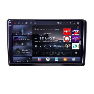 Navigatie Nissan Navara 2006-2014 Edotec Kit-NAVARA 8 core QLED 2K 16+512 360 Android Waze USB Navigatie Internet Youtube Radio