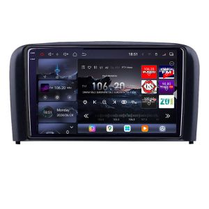 Navigatie Volvo S80 2004-2006 Edotec Kit-S80 8 core QLED 2K 16+512 360 Android Waze USB Navigatie Internet Youtube Radio