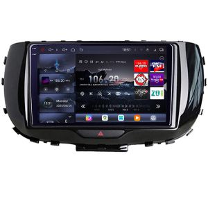 Navigatie Kia Soul 2020- Edotec Kit-soul 8 core QLED 2K 16+512 360 Android Waze USB Navigatie Internet Youtube Radio