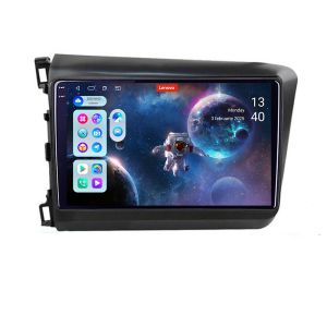 Navigatie Honda Civic 2012-2015 Lenovo Kit-132 8 core QLED 2K 12+256 360 Android Waze USB Navigatie Internet Youtube Radio