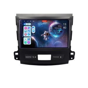 Navigatie Mitsubishi Outlander 2010 Lenovo Kit-056 8 core QLED 2K 12+256 360 Android Waze USB Navigatie Internet Youtube Radio v2