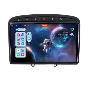 Navigatie Peugeot 308 Quad Core Lenovo Kit-038 8 core QLED 2K 12+256 360 Android Waze USB Navigatie Internet Youtube Radio