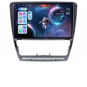 Navigatie Skoda Octavia 2 2005-2013 Lenovo Kit-005 8 core QLED 2K 12+256 360 Android Waze USB Navigatie Internet Youtube Radio