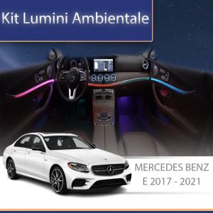Lumini Ambientale ventilatoare fata-spate Mercedes E W213 2017-2021 control pe sistemul original sau telefon