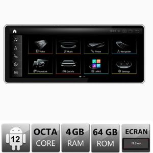 Navigatie Audi Q5 MMI3G 2009-2014 Android Octa Core 4+64 12.3" 1920x720