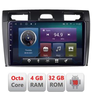 Navigatie Ford Fiesta MK5 2002-2008 Android radio gps internet Octa core 4+32 KIT-fiesta-mk5+EDT-E409