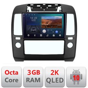 Navigatie Nissan Navara Pathfinder 2005-2010 B-NAV5 Android Ecran 2K QLED octa core 3+32 carplay android auto KIT-nav5+EDT-E309V3-2K