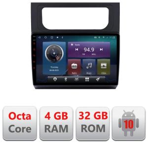 Navigatie VW Touran 2010-2016 C-touran3 Octa Core cu Android Radio Bluetooth Internet GPS WIFI 4+32GB