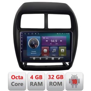 Navigatie Mitsubishi ASX 2017-2021 model facelift Android radio gps internet Octa core 4+32 Kit-026-facelift+EDT-E409