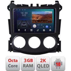 Navigatie Nissan 370Z 2008-2012 Android ecran Qled 2K Octa Core 3+32 carplay android auto KIT-370Z+EDT-E309v3v3-2K