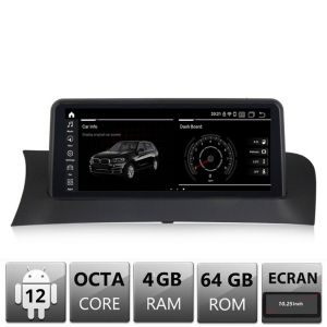 Navigatie BMW X3 X4 F25 F26 2016-2019 cu ecran EVO Android ecran 10.25" 4+64 4G BT