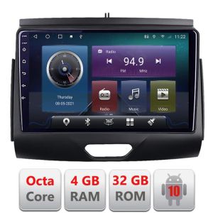 Navigatie Ford Ranger 2015- cu cd Android radio gps internet Octa core 4+32 Kit-574-2020+EDT-E409