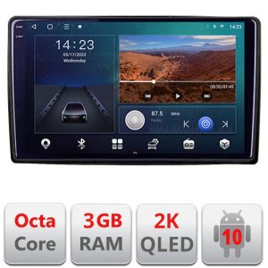Navigatie universala 2 din 9 inch Android Ecran 2K QLED octa core 3+32 carplay android auto KIT-2din-2+EDT-E309V3-2