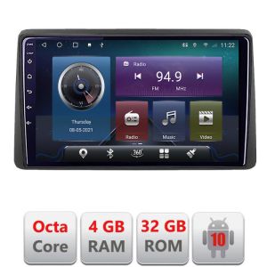 Navigatie Dacia Duster 2023- Android radio gps internet Octa core 4+32 KIT-duster2023+EDT-E409