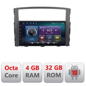 Navigatie Mitsubishi Pajero C-452 Octa Core cu Android Radio Bluetooth Internet GPS WIFI 4+32GB